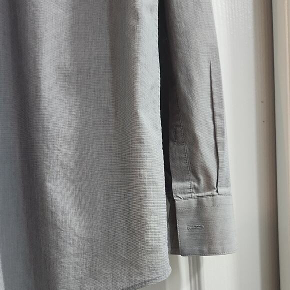 Kenneth Cole Reaction Gray Dress Shirt - Picture 12 of 14